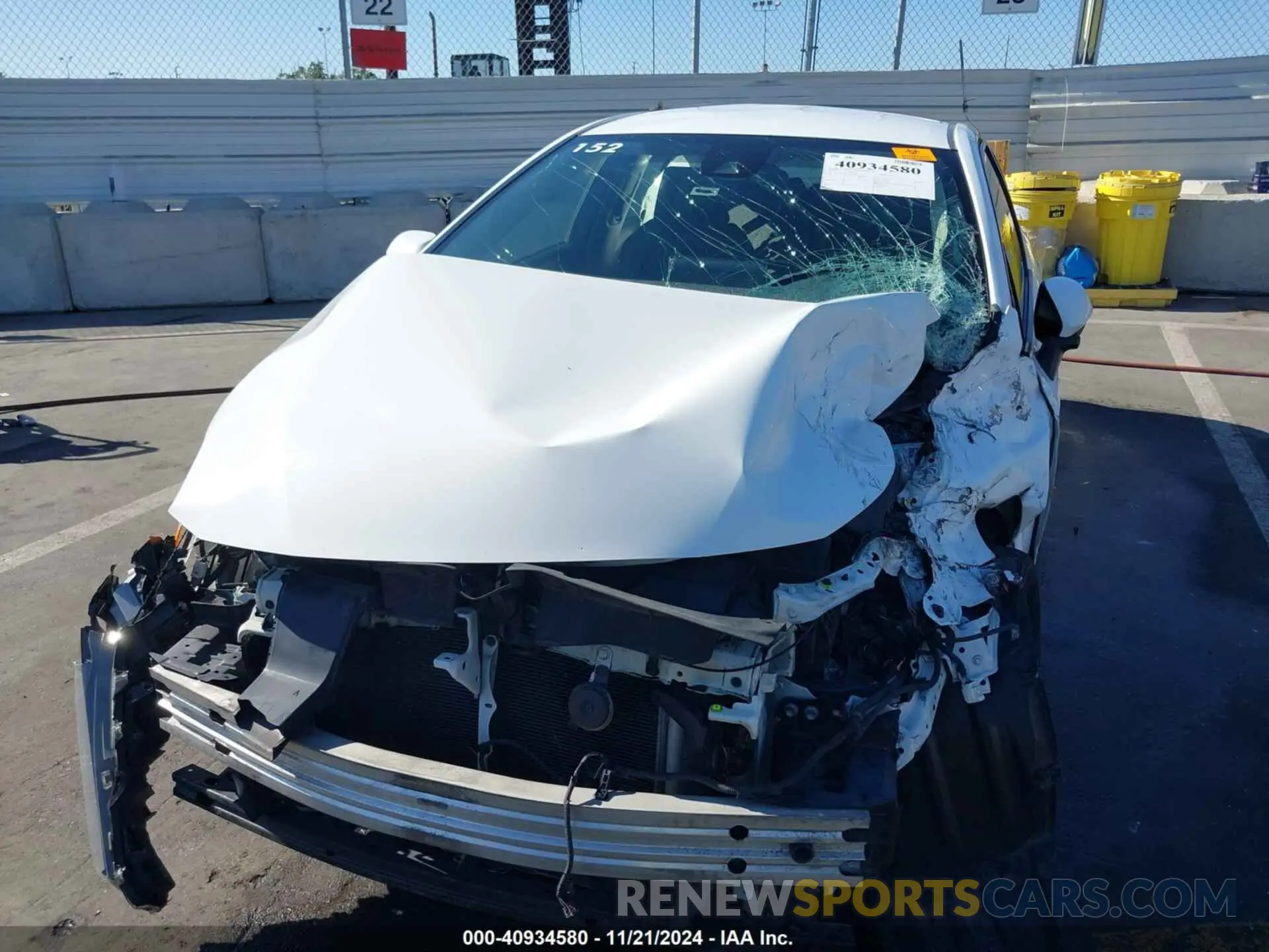 6 fotografías del automóvil dañado JTDEPMAE7MJ139769 TOYOTA COROLLA 2021