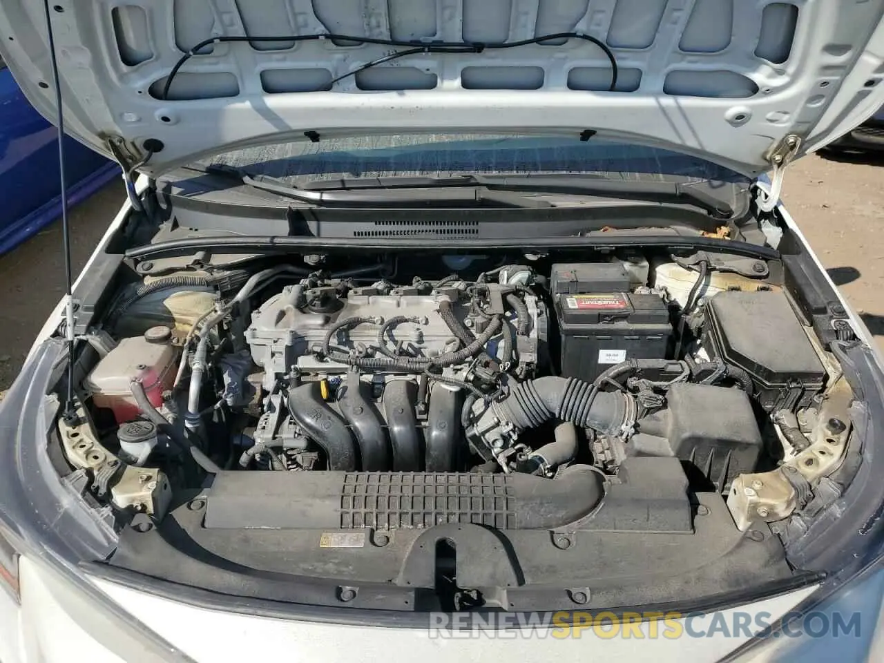 11 fotografías del automóvil dañado JTDEPMAE7MJ140758 TOYOTA COROLLA 2021
