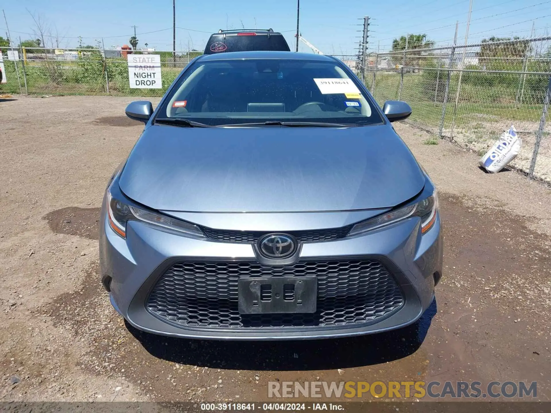 12 fotografías del automóvil dañado JTDEPMAE7MJ142879 TOYOTA COROLLA 2021