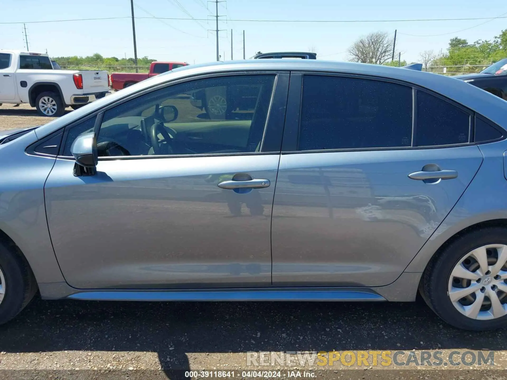 14 fotografías del automóvil dañado JTDEPMAE7MJ142879 TOYOTA COROLLA 2021
