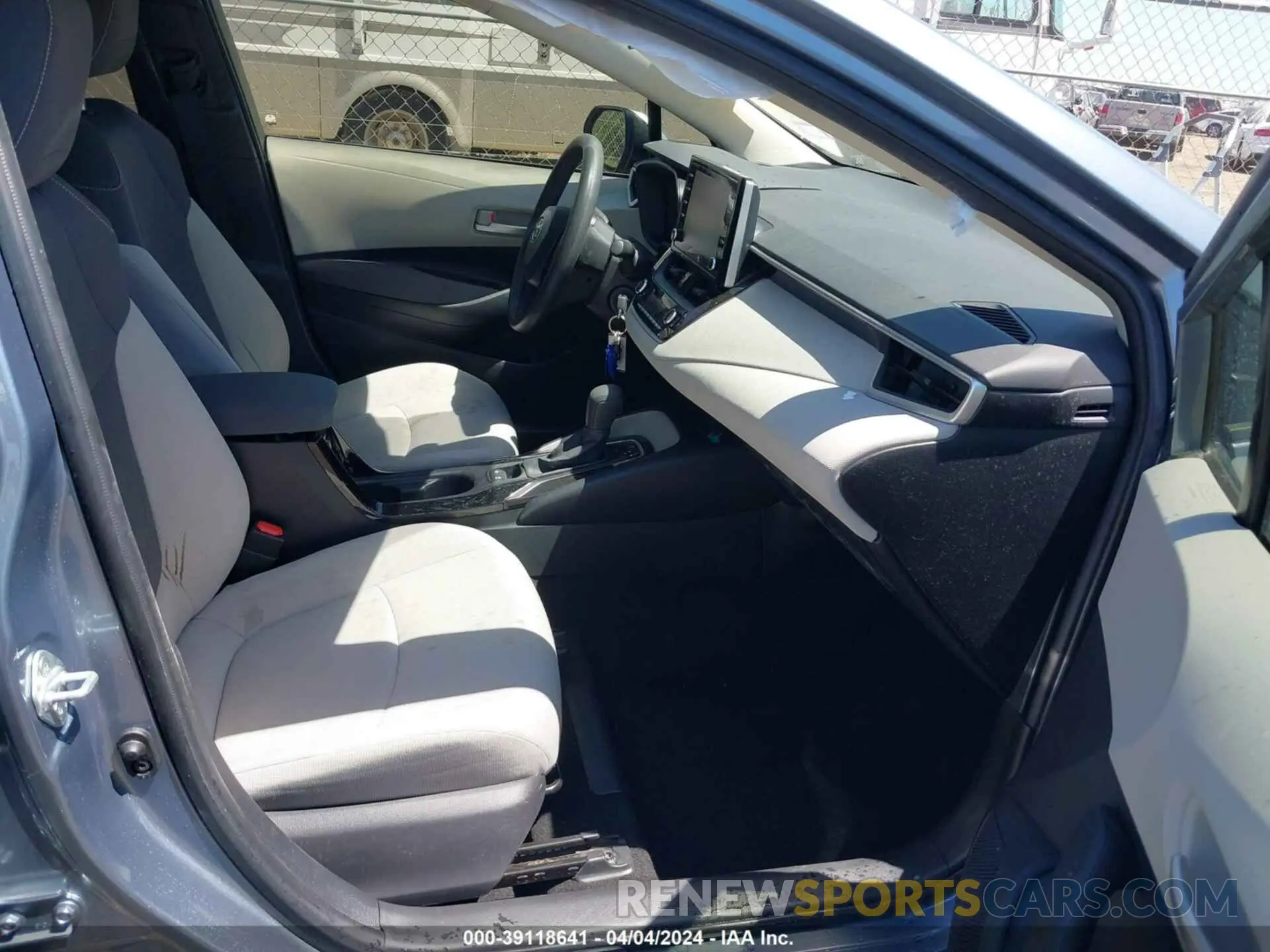 5 fotografías del automóvil dañado JTDEPMAE7MJ142879 TOYOTA COROLLA 2021