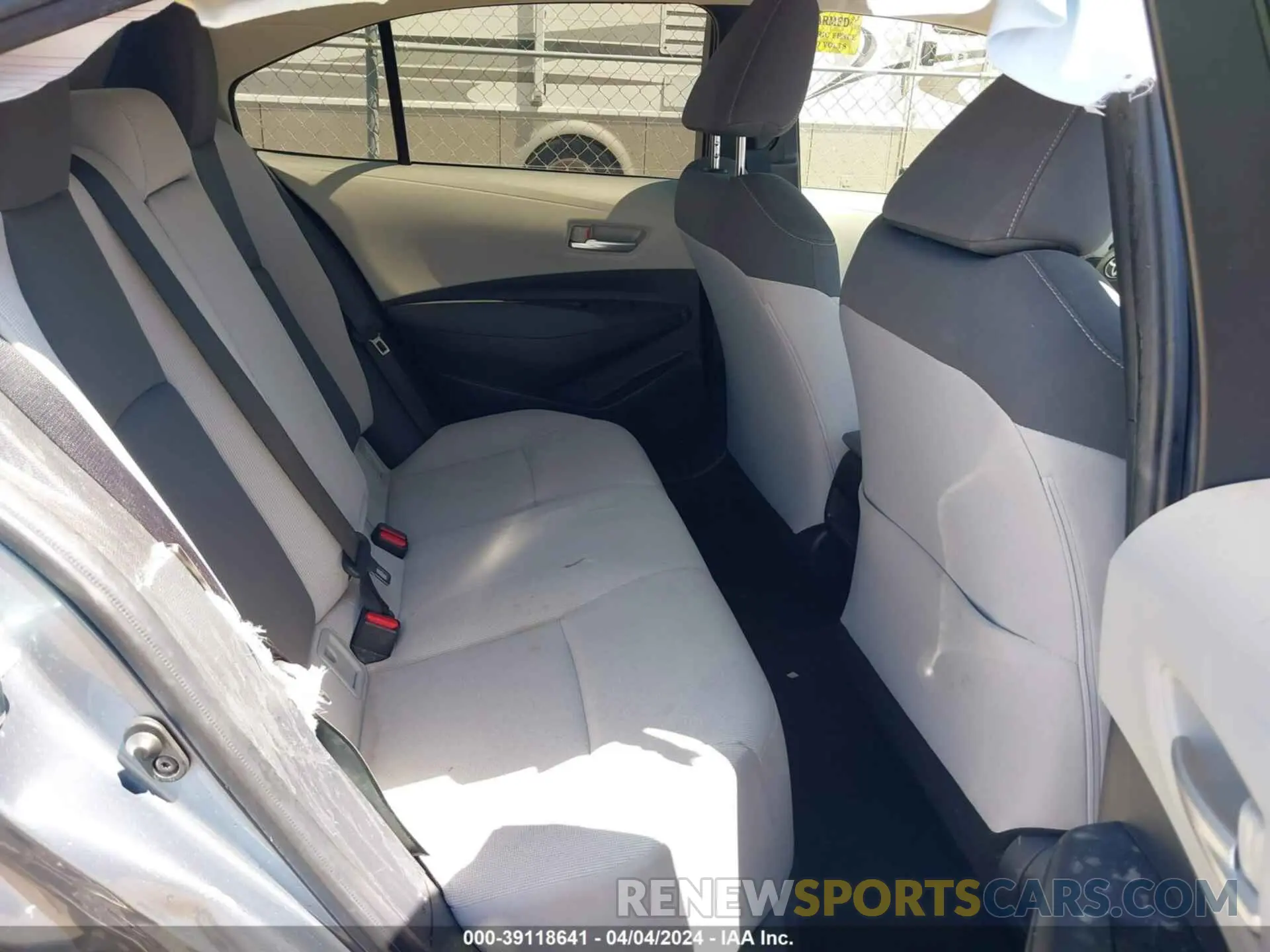 8 fotografías del automóvil dañado JTDEPMAE7MJ142879 TOYOTA COROLLA 2021