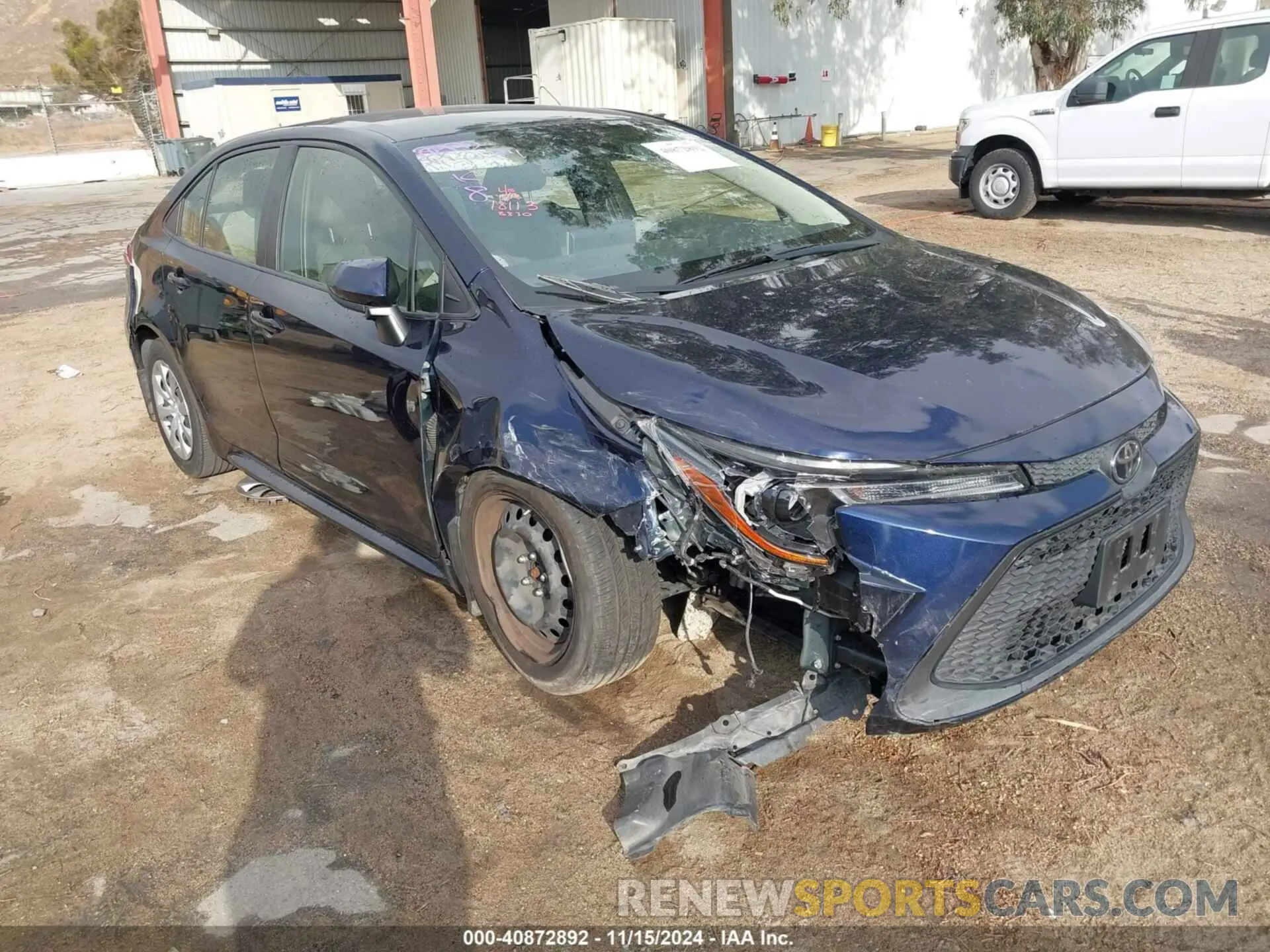 1 fotografías del automóvil dañado JTDEPMAE7MJ148830 TOYOTA COROLLA 2021
