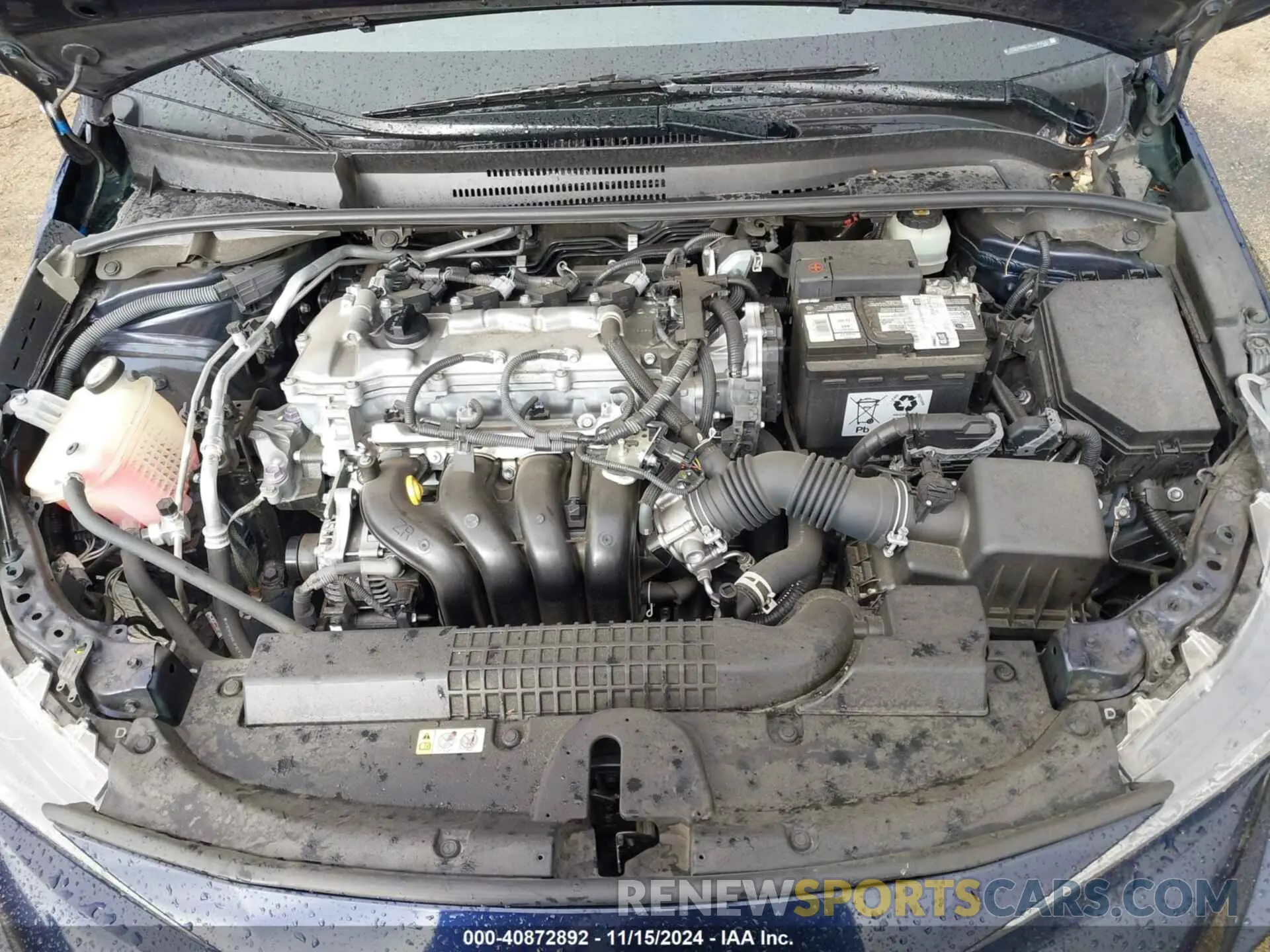 10 fotografías del automóvil dañado JTDEPMAE7MJ148830 TOYOTA COROLLA 2021