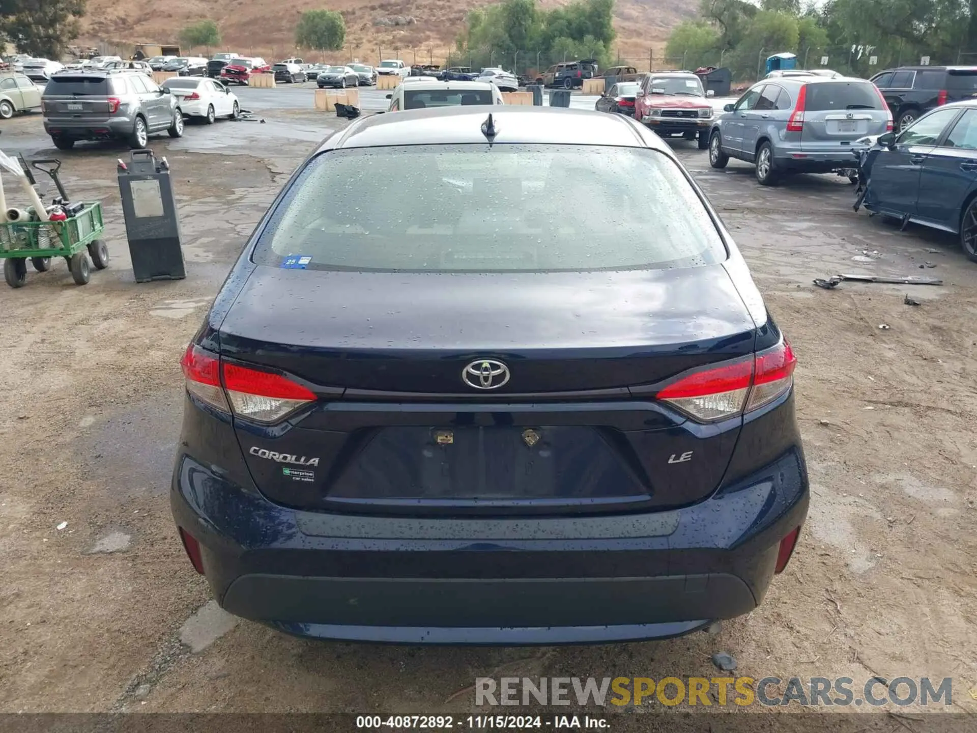 16 fotografías del automóvil dañado JTDEPMAE7MJ148830 TOYOTA COROLLA 2021