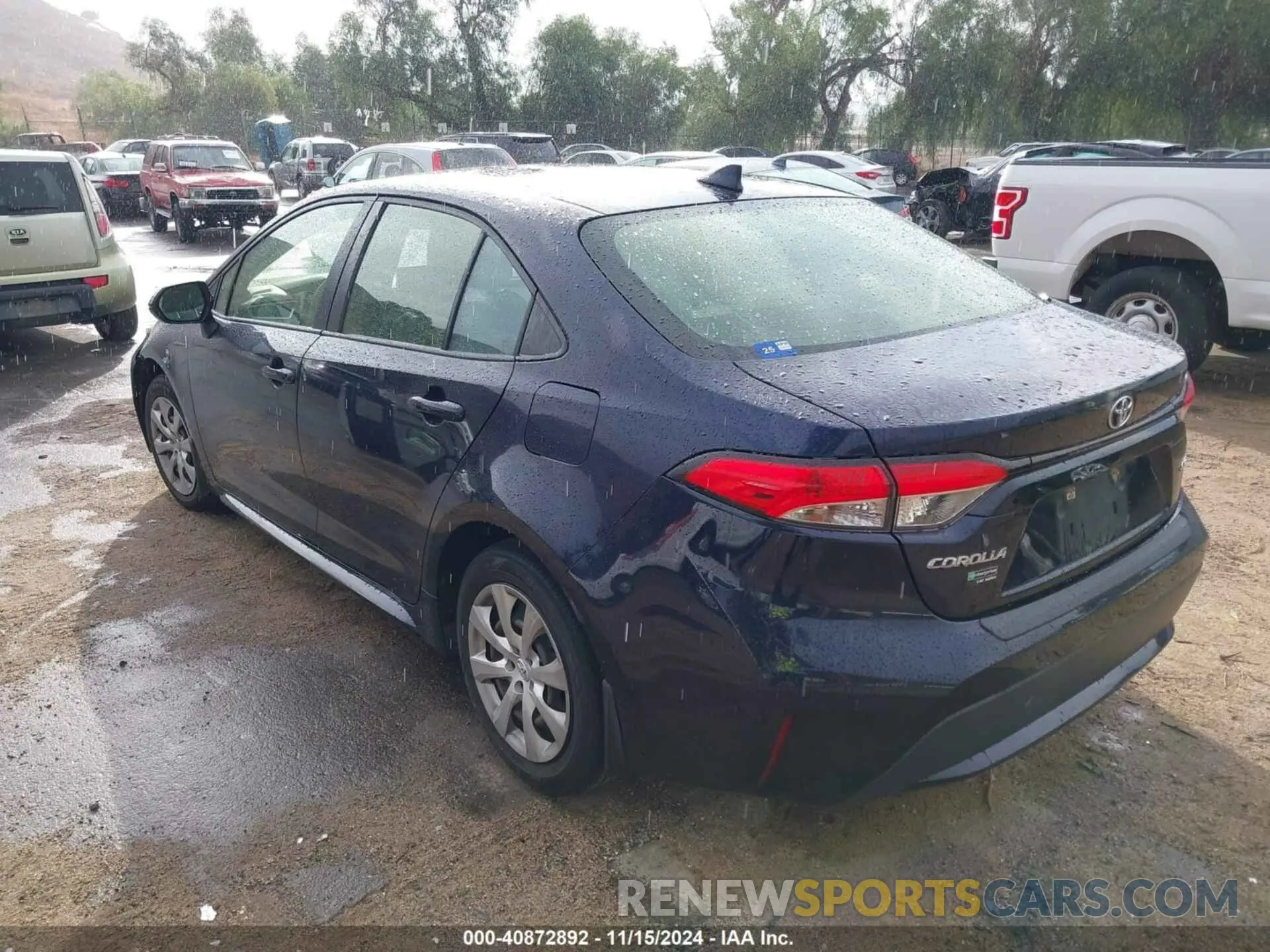 3 fotografías del automóvil dañado JTDEPMAE7MJ148830 TOYOTA COROLLA 2021