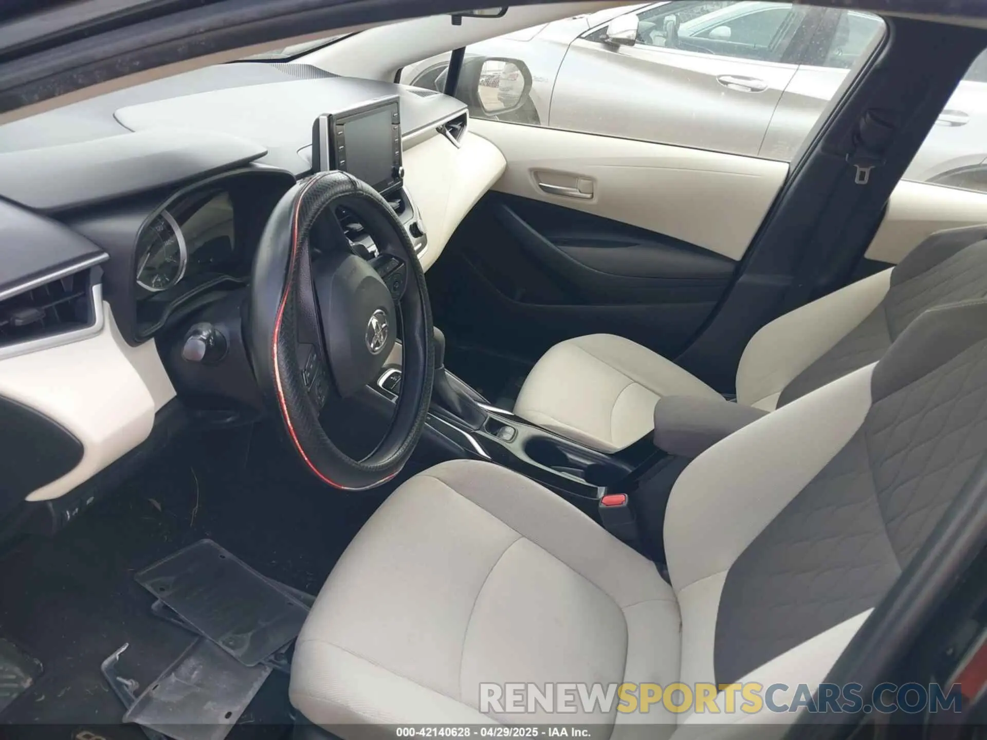 5 fotografías del automóvil dañado JTDEPMAE7MJ150495 TOYOTA COROLLA 2021