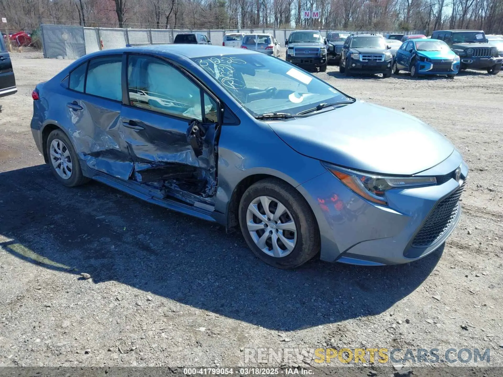 1 fotografías del automóvil dañado JTDEPMAE7MJ151646 TOYOTA COROLLA 2021