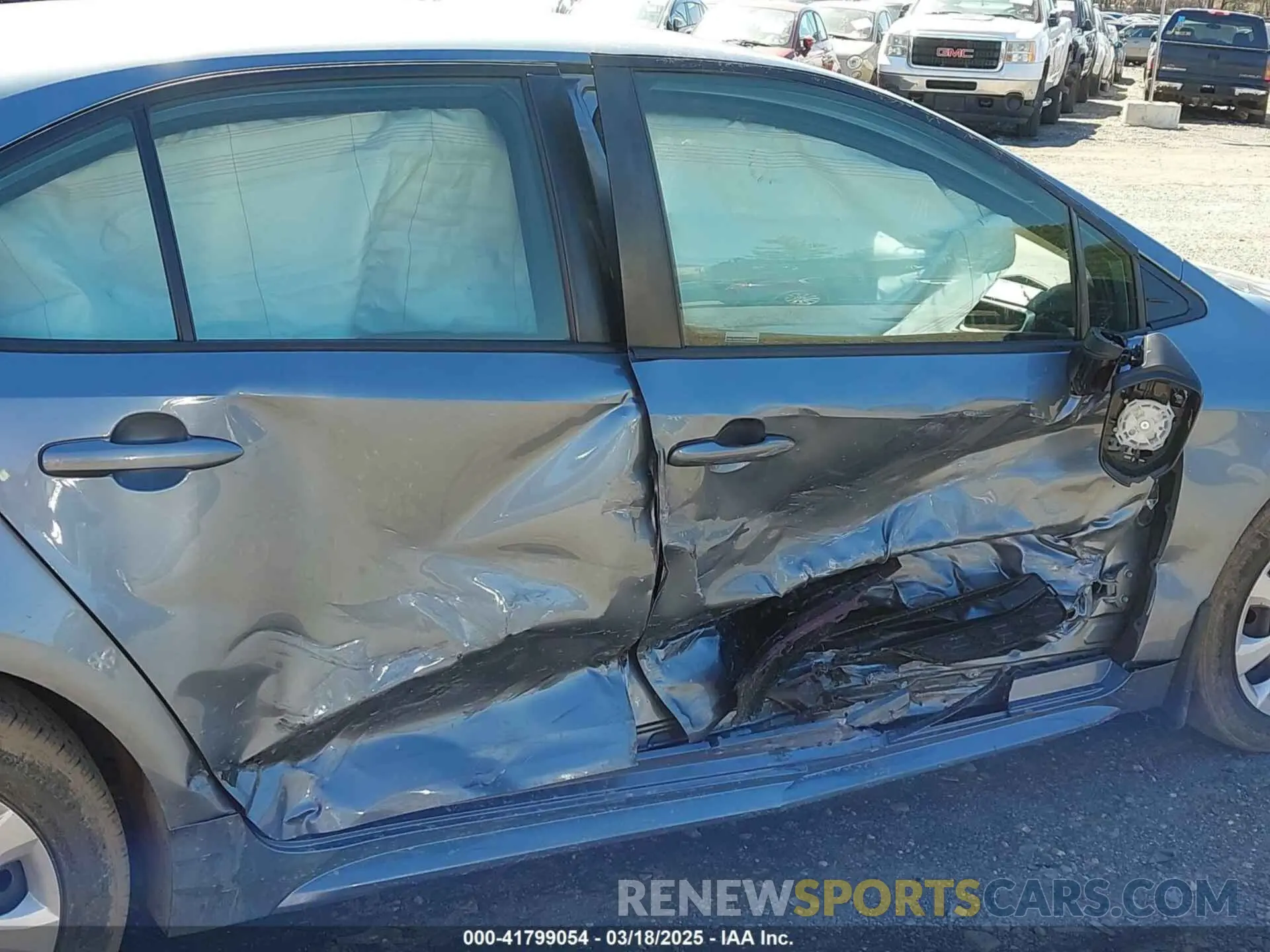 6 fotografías del automóvil dañado JTDEPMAE7MJ151646 TOYOTA COROLLA 2021