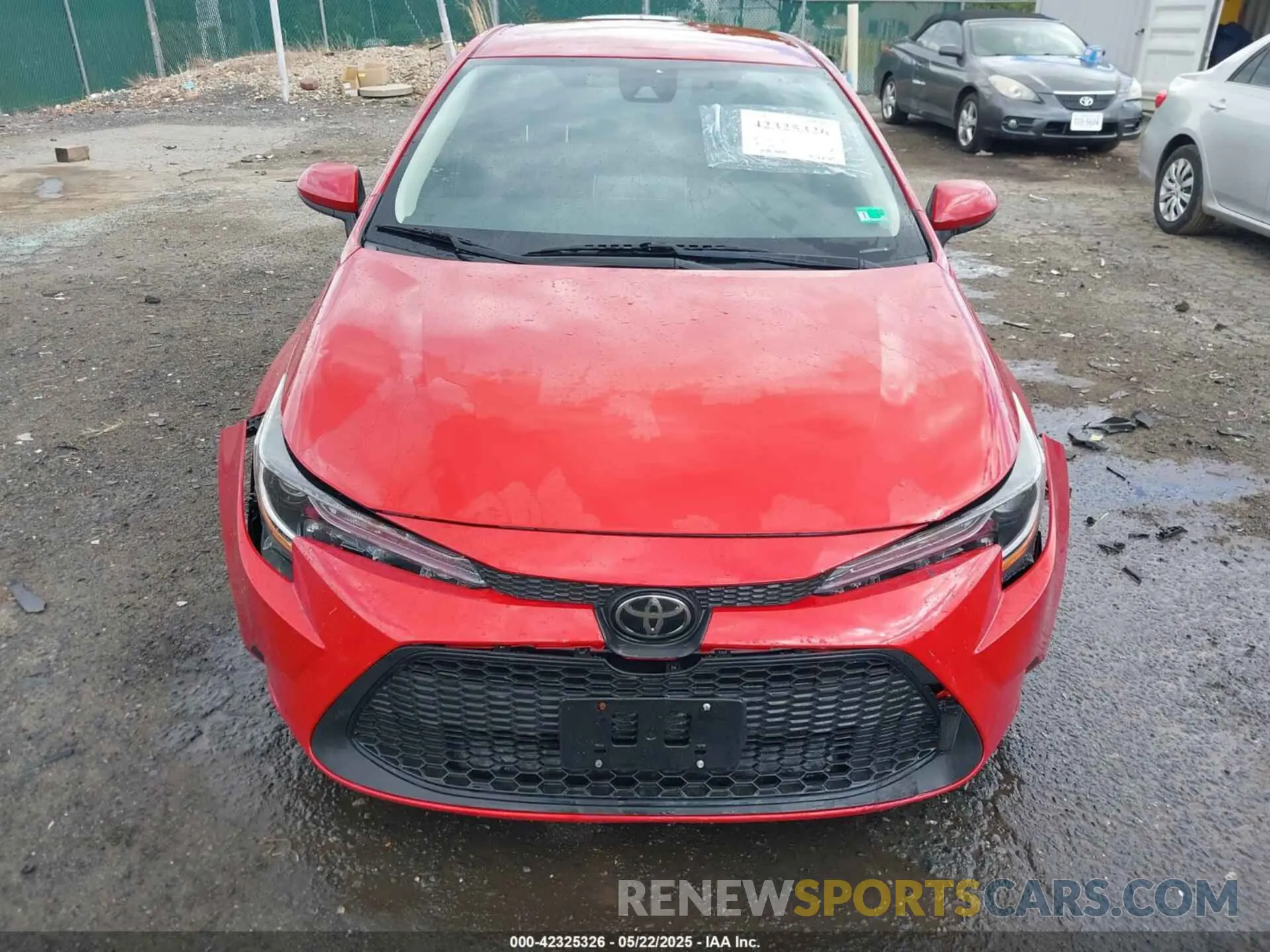12 fotografías del automóvil dañado JTDEPMAE7MJ154062 TOYOTA COROLLA 2021