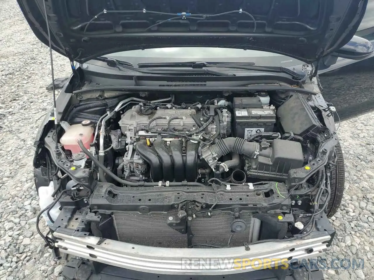 11 fotografías del automóvil dañado JTDEPMAE7MJ154983 TOYOTA COROLLA 2021