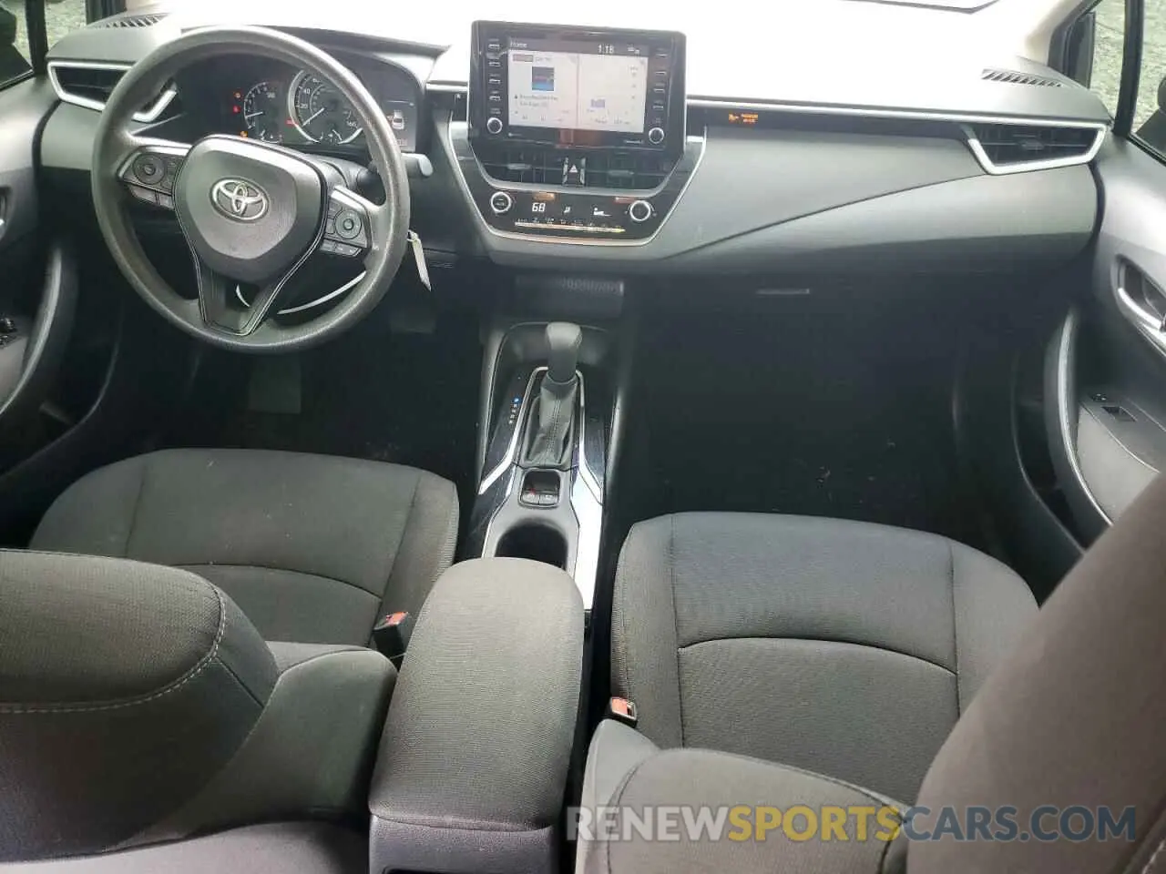8 fotografías del automóvil dañado JTDEPMAE7MJ154983 TOYOTA COROLLA 2021