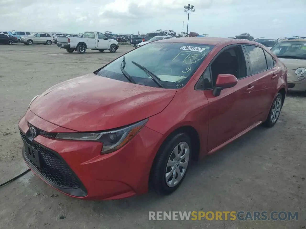 1 fotografías del automóvil dañado JTDEPMAE7MJ157480 TOYOTA COROLLA 2021