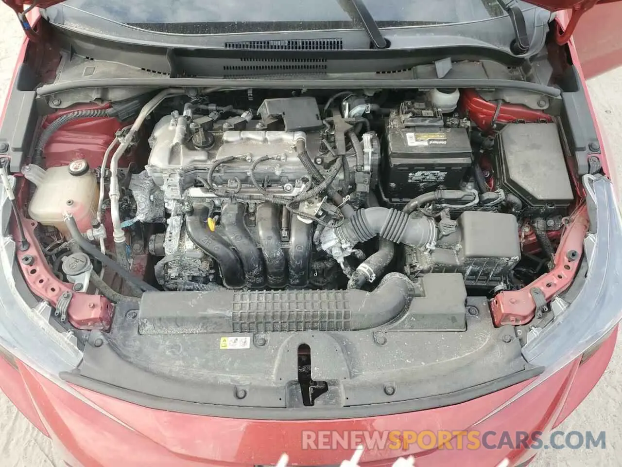 11 fotografías del automóvil dañado JTDEPMAE7MJ157480 TOYOTA COROLLA 2021