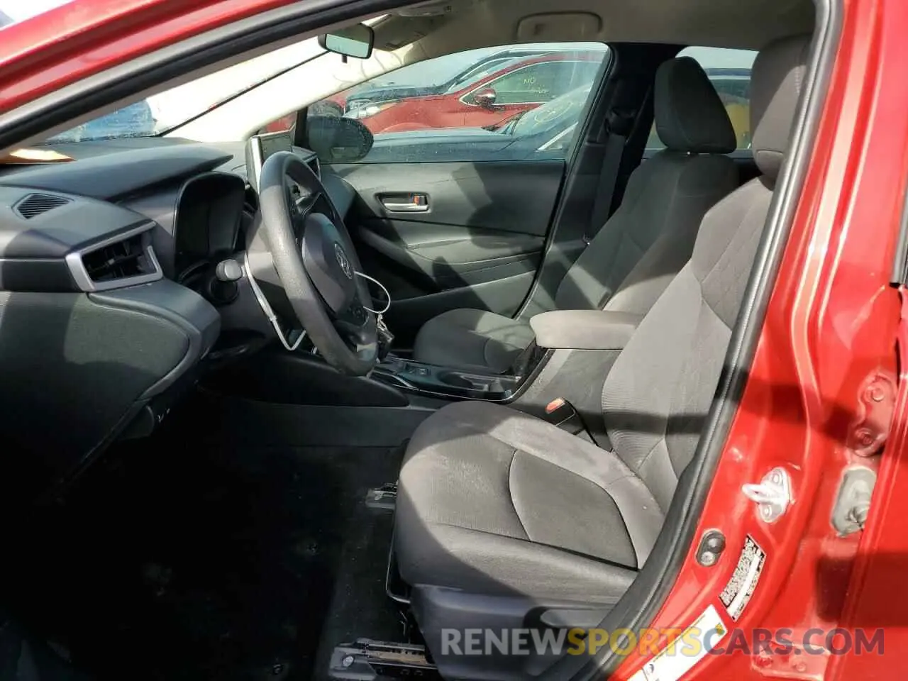 7 fotografías del automóvil dañado JTDEPMAE7MJ157480 TOYOTA COROLLA 2021