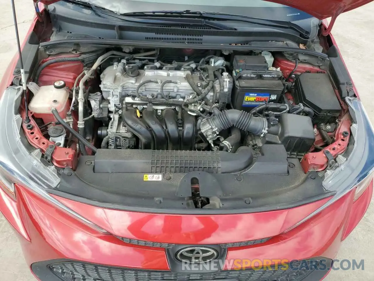 11 fotografías del automóvil dañado JTDEPMAE7MJ158208 TOYOTA COROLLA 2021