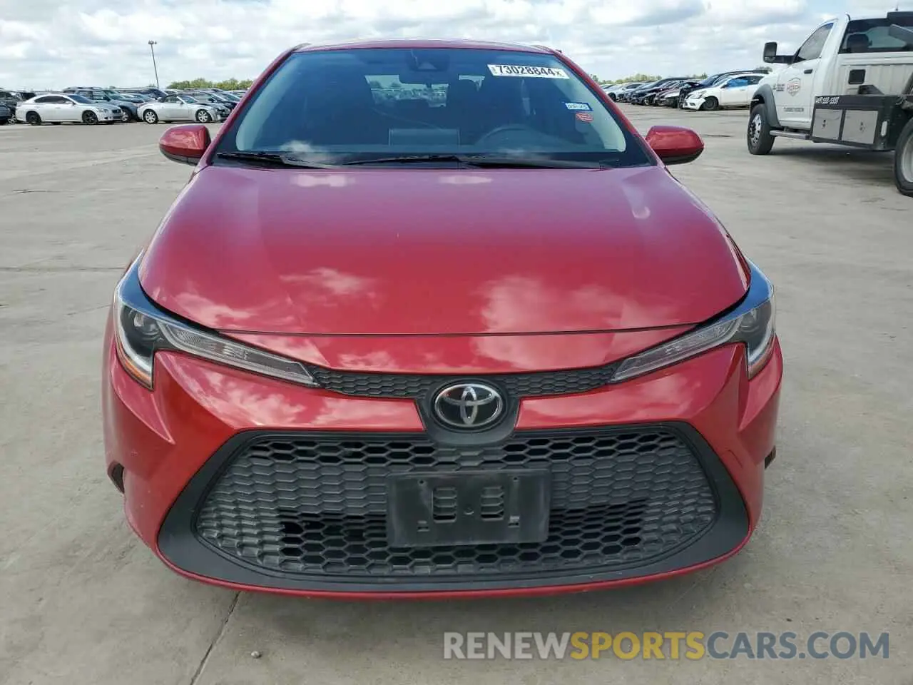 5 fotografías del automóvil dañado JTDEPMAE7MJ158208 TOYOTA COROLLA 2021
