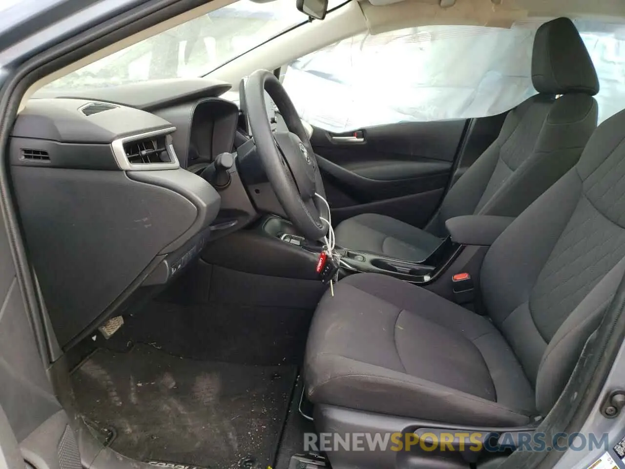 5 fotografías del automóvil dañado JTDEPMAE7MJ163814 TOYOTA COROLLA 2021