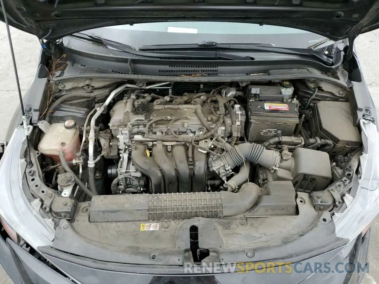 11 fotografías del automóvil dañado JTDEPMAE7MJ166518 TOYOTA COROLLA 2021