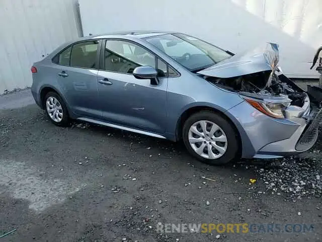 13 fotografías del automóvil dañado JTDEPMAE7MJ171475 TOYOTA COROLLA 2021