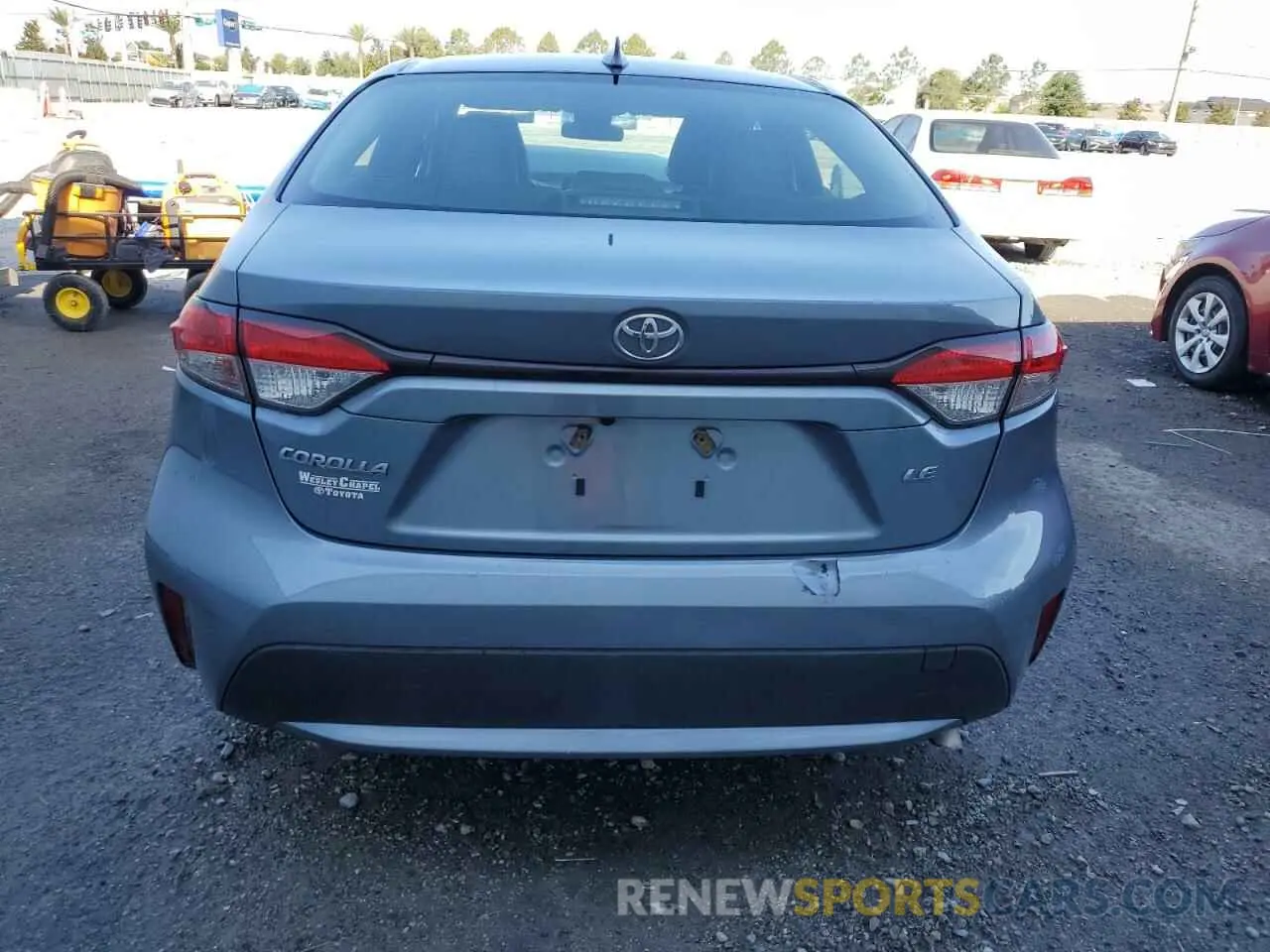 6 fotografías del automóvil dañado JTDEPMAE7MJ171475 TOYOTA COROLLA 2021