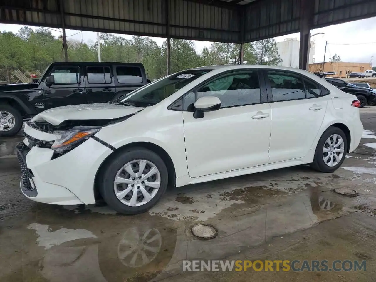 1 fotografías del automóvil dañado JTDEPMAE7MJ171864 TOYOTA COROLLA 2021