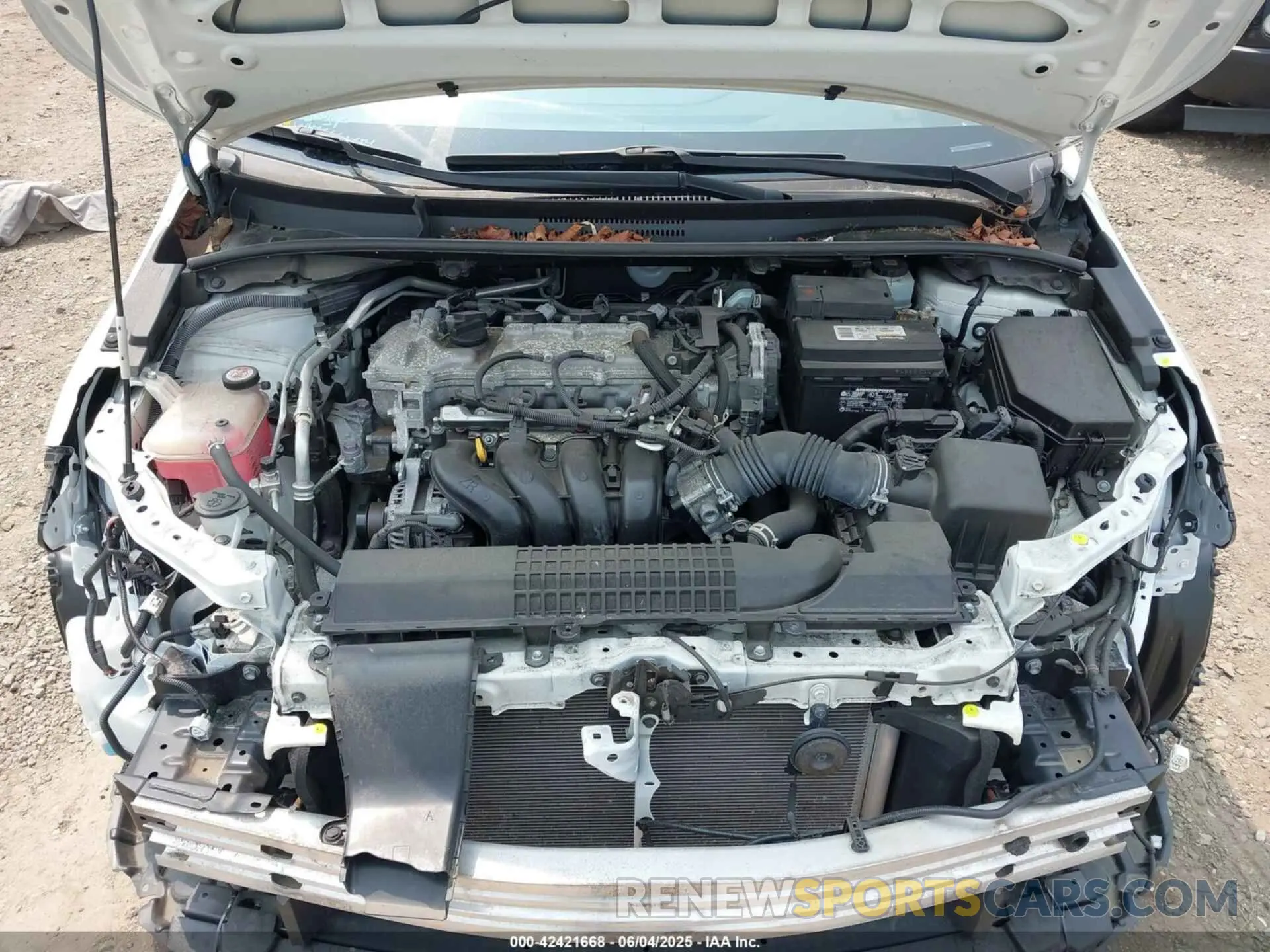 10 fotografías del automóvil dañado JTDEPMAE7MJ172030 TOYOTA COROLLA 2021