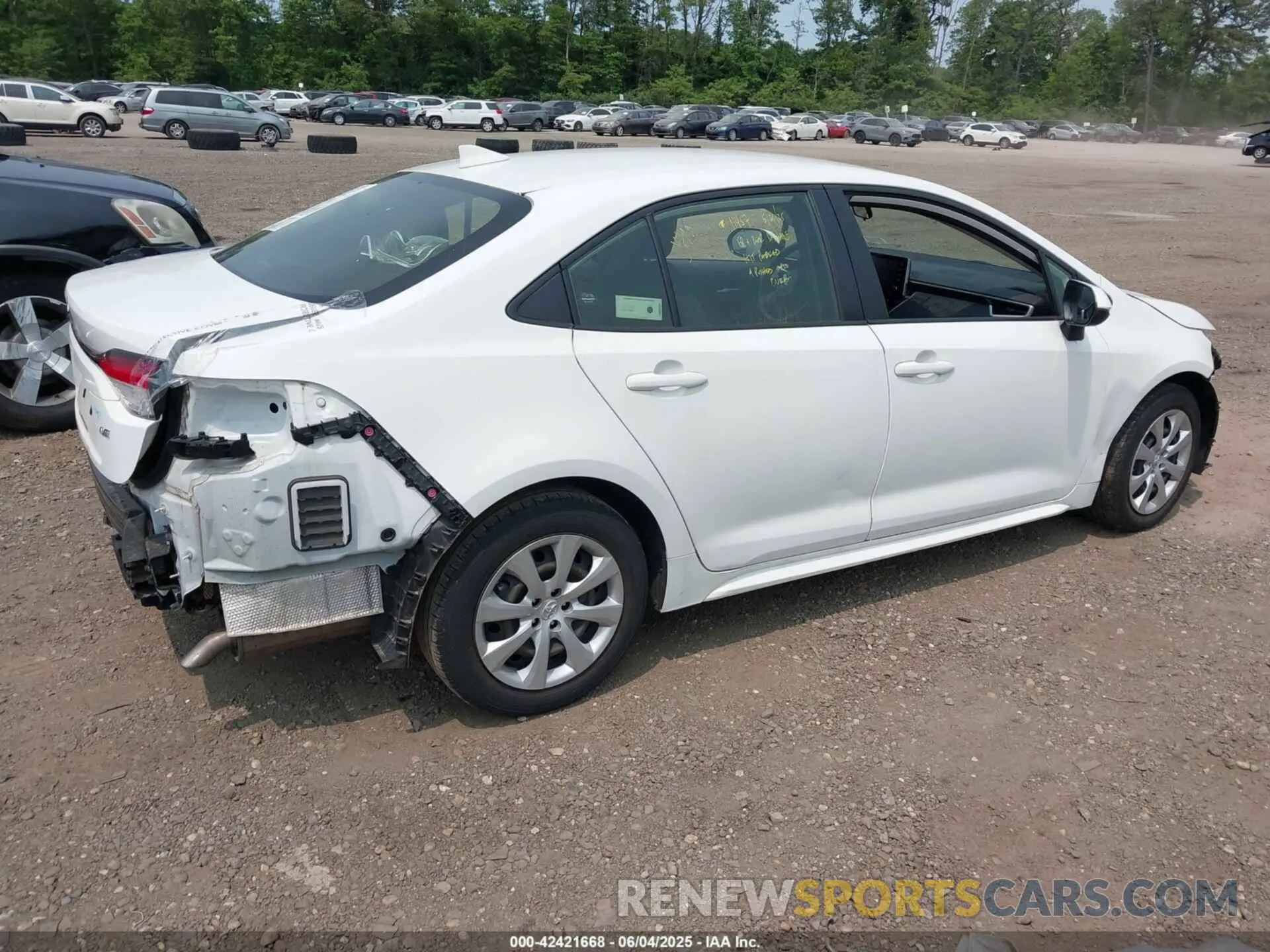 4 fotografías del automóvil dañado JTDEPMAE7MJ172030 TOYOTA COROLLA 2021