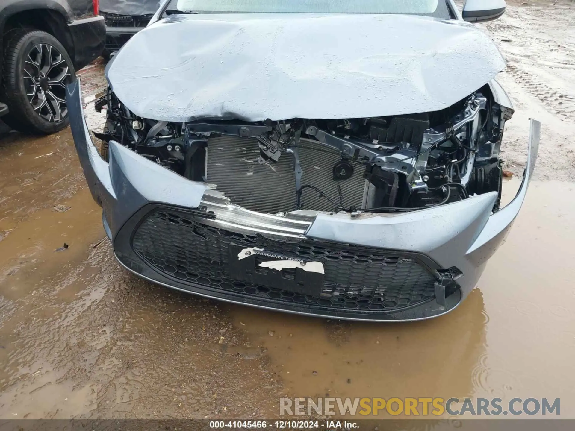 6 fotografías del automóvil dañado JTDEPMAE7MJ173324 TOYOTA COROLLA 2021