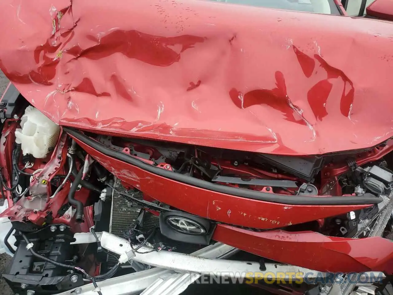 11 fotografías del automóvil dañado JTDEPMAE7MJ180533 TOYOTA COROLLA 2021