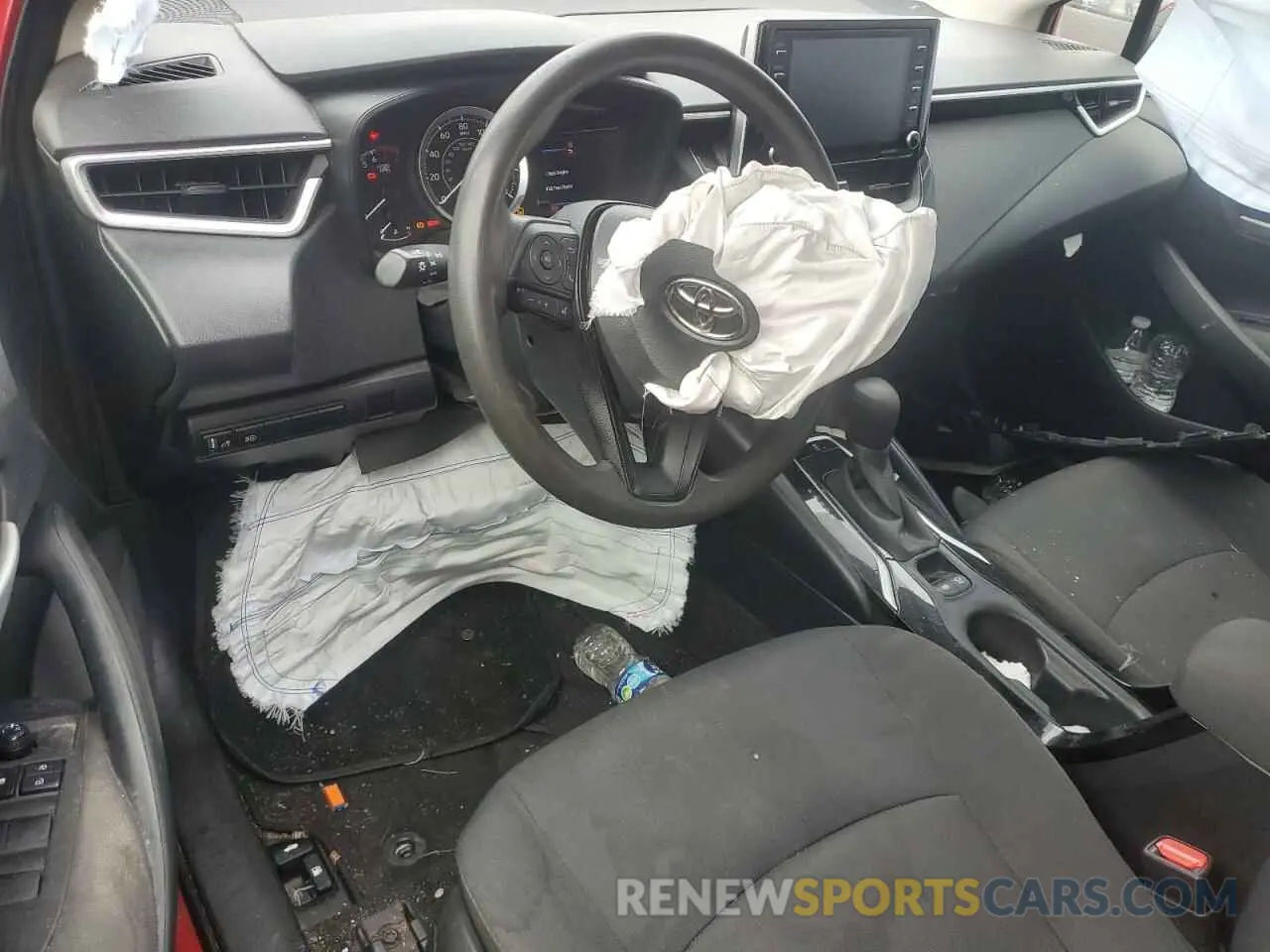 8 fotografías del automóvil dañado JTDEPMAE7MJ180533 TOYOTA COROLLA 2021