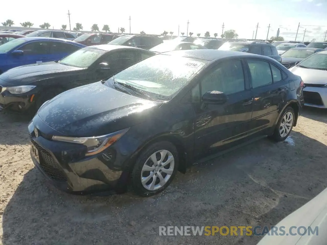 1 fotografías del automóvil dañado JTDEPMAE7MJ187837 TOYOTA COROLLA 2021