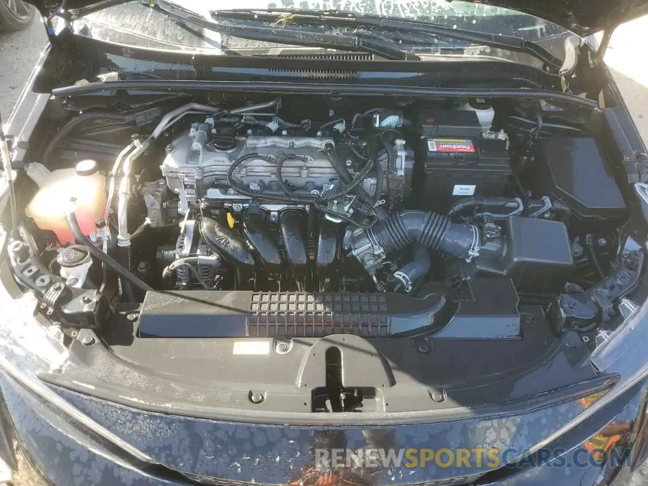 11 fotografías del automóvil dañado JTDEPMAE7MJ187837 TOYOTA COROLLA 2021