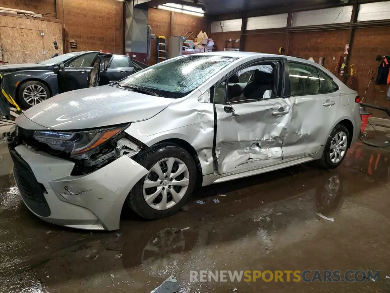 1 fotografías del automóvil dañado JTDEPMAE8MJ133415 TOYOTA COROLLA 2021