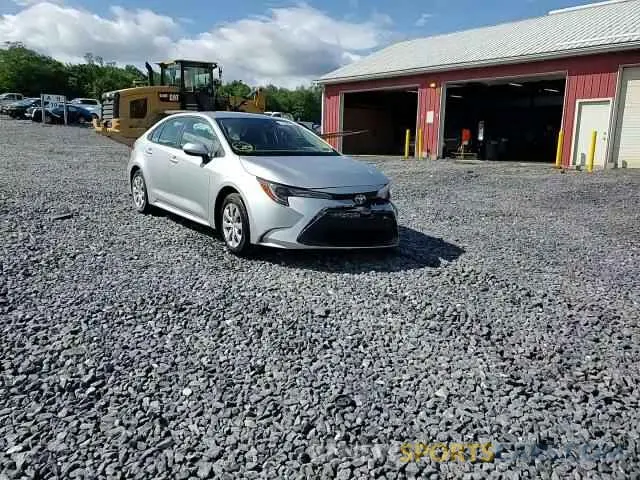13 fotografías del automóvil dañado JTDEPMAE8MJ133415 TOYOTA COROLLA 2021