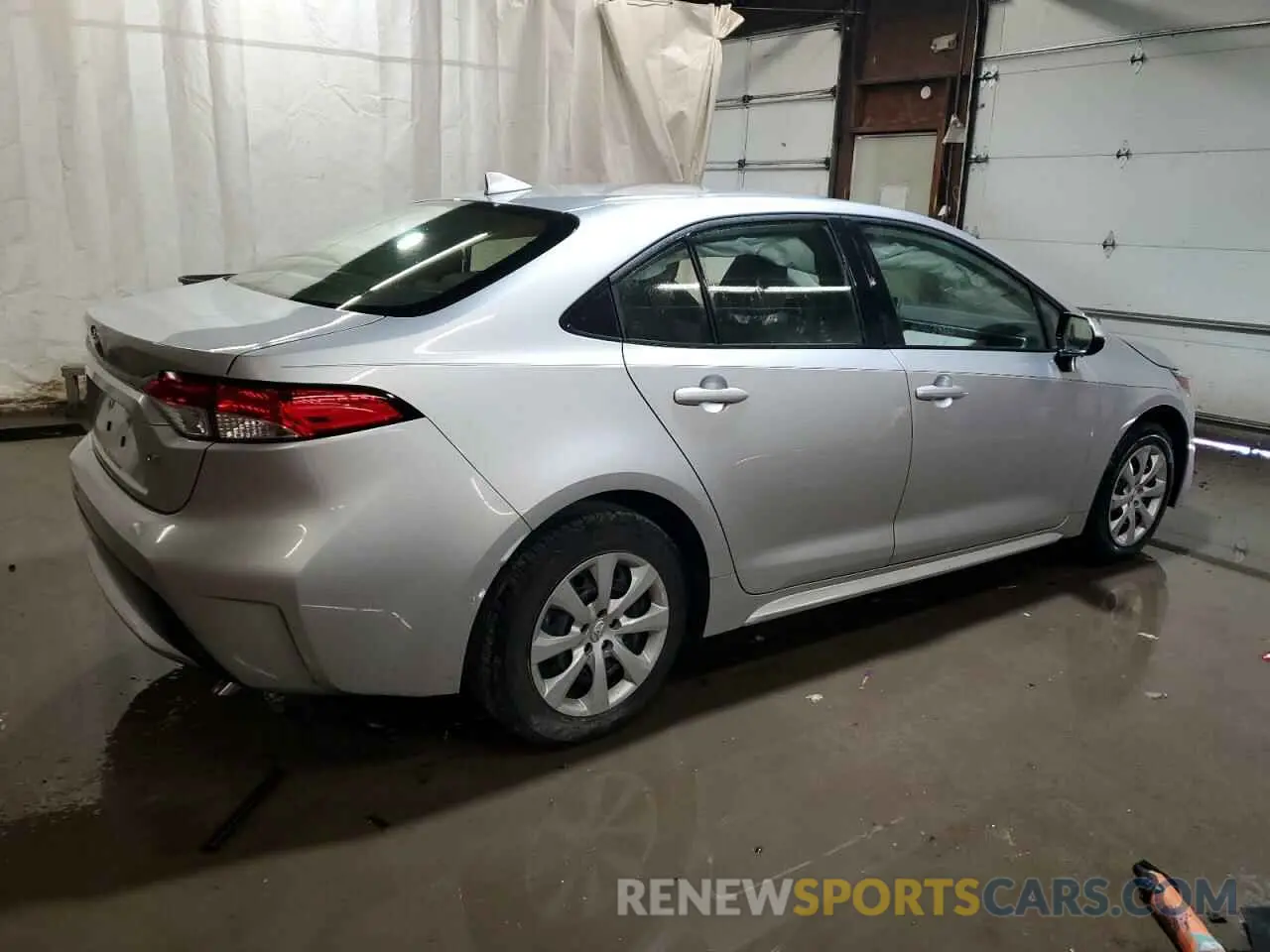 3 fotografías del automóvil dañado JTDEPMAE8MJ133415 TOYOTA COROLLA 2021