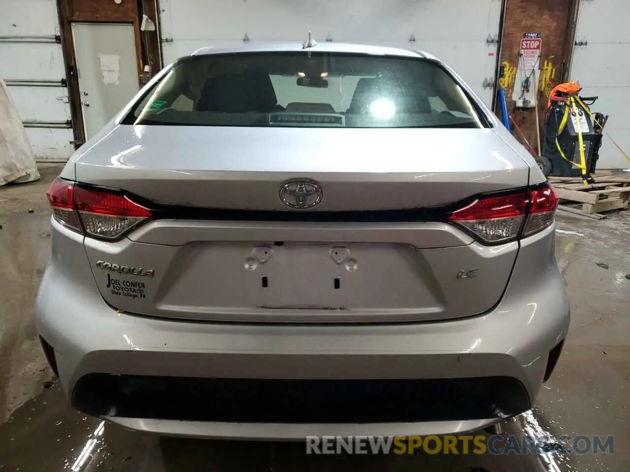 6 fotografías del automóvil dañado JTDEPMAE8MJ133415 TOYOTA COROLLA 2021