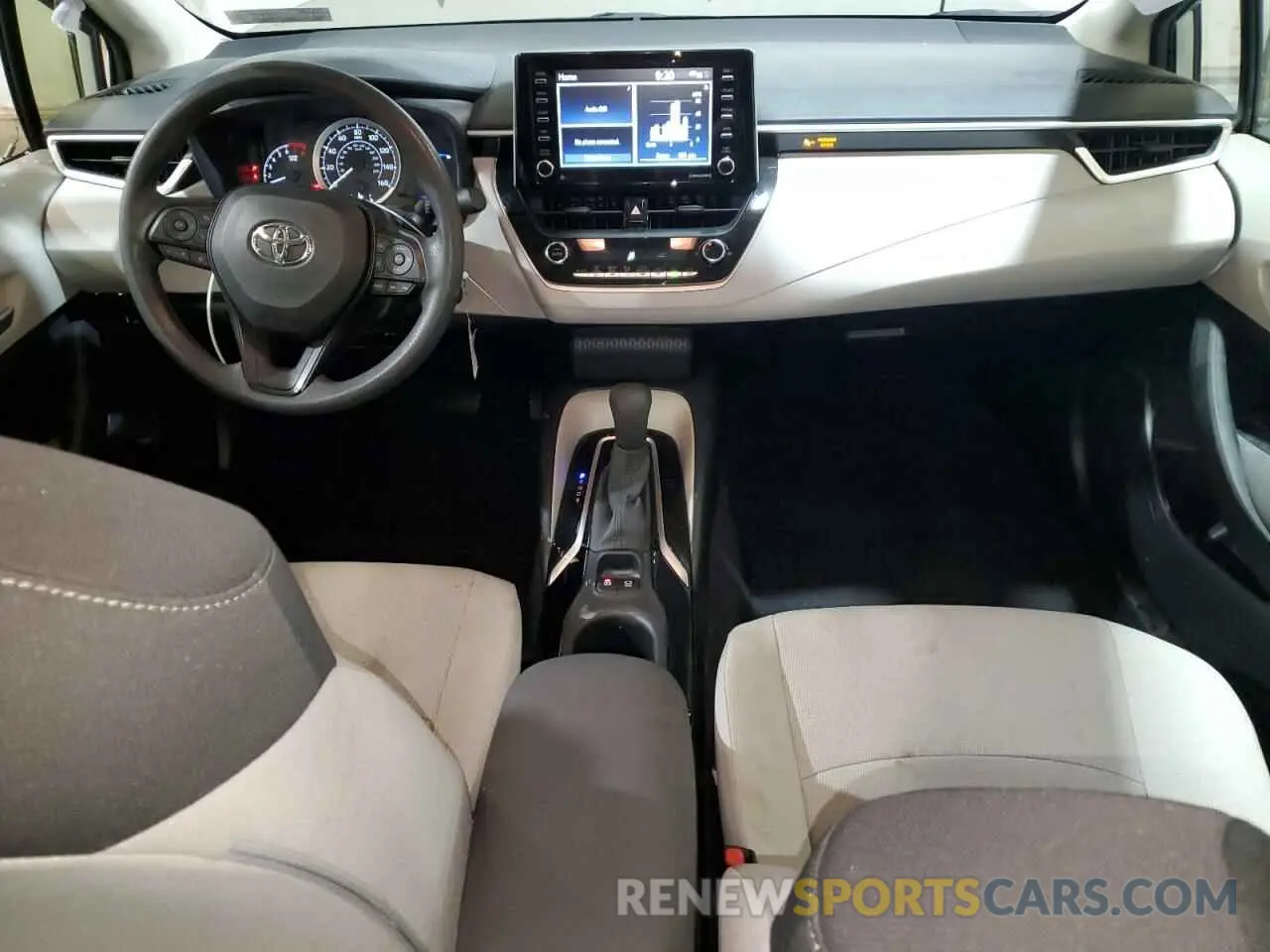 8 fotografías del automóvil dañado JTDEPMAE8MJ133415 TOYOTA COROLLA 2021