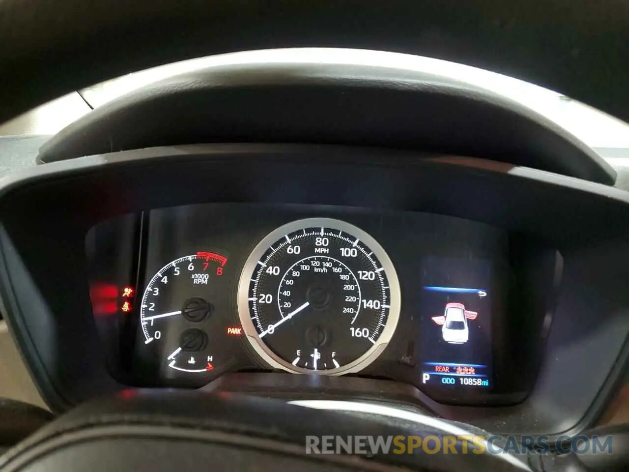 9 fotografías del automóvil dañado JTDEPMAE8MJ133415 TOYOTA COROLLA 2021
