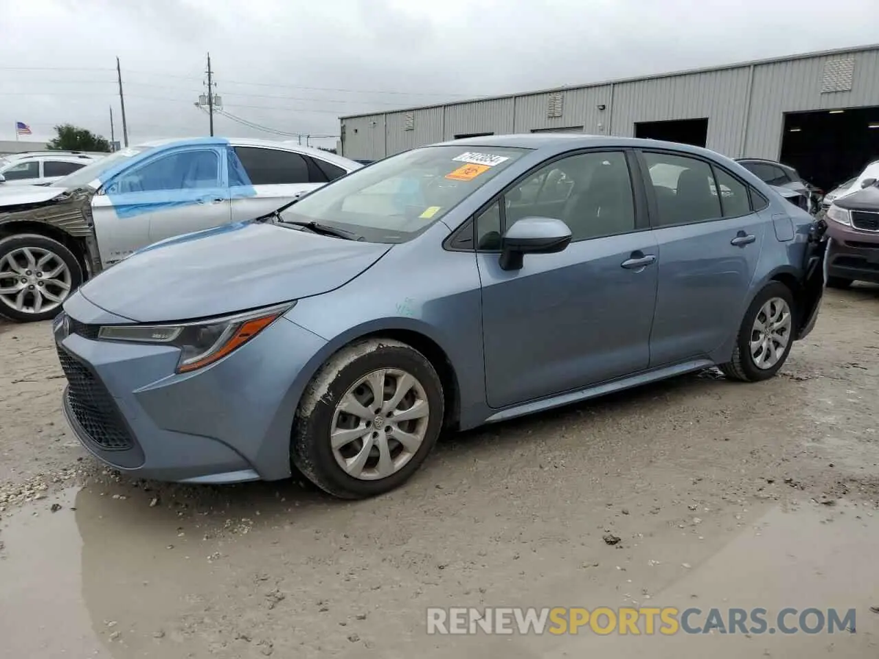 1 fotografías del automóvil dañado JTDEPMAE8MJ133916 TOYOTA COROLLA 2021