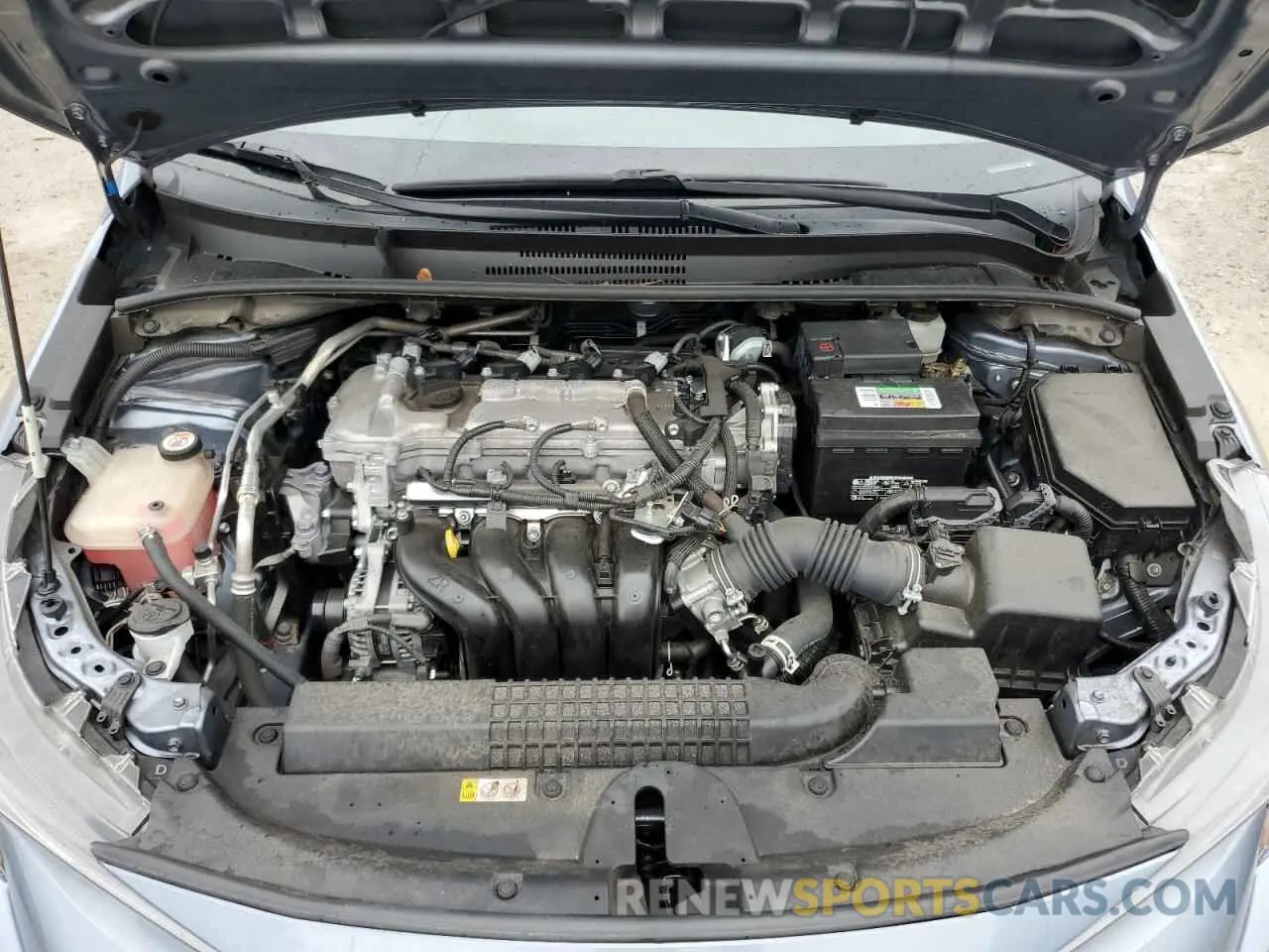 11 fotografías del automóvil dañado JTDEPMAE8MJ133916 TOYOTA COROLLA 2021