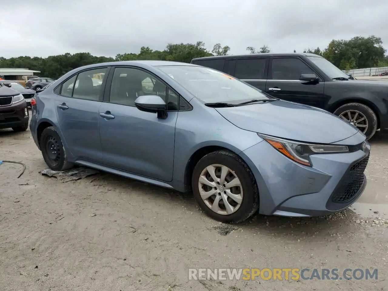 4 fotografías del automóvil dañado JTDEPMAE8MJ133916 TOYOTA COROLLA 2021