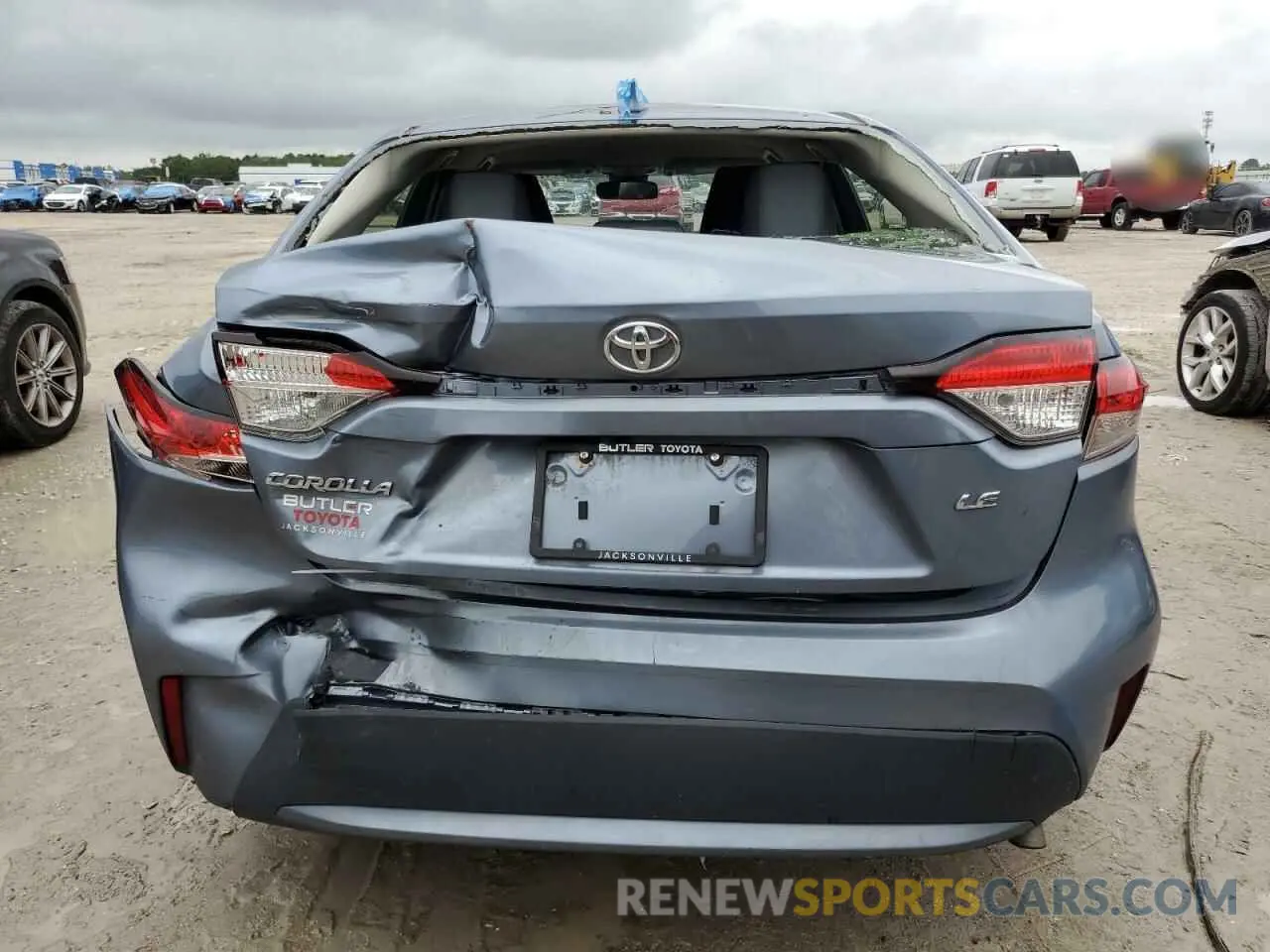 6 fotografías del automóvil dañado JTDEPMAE8MJ133916 TOYOTA COROLLA 2021