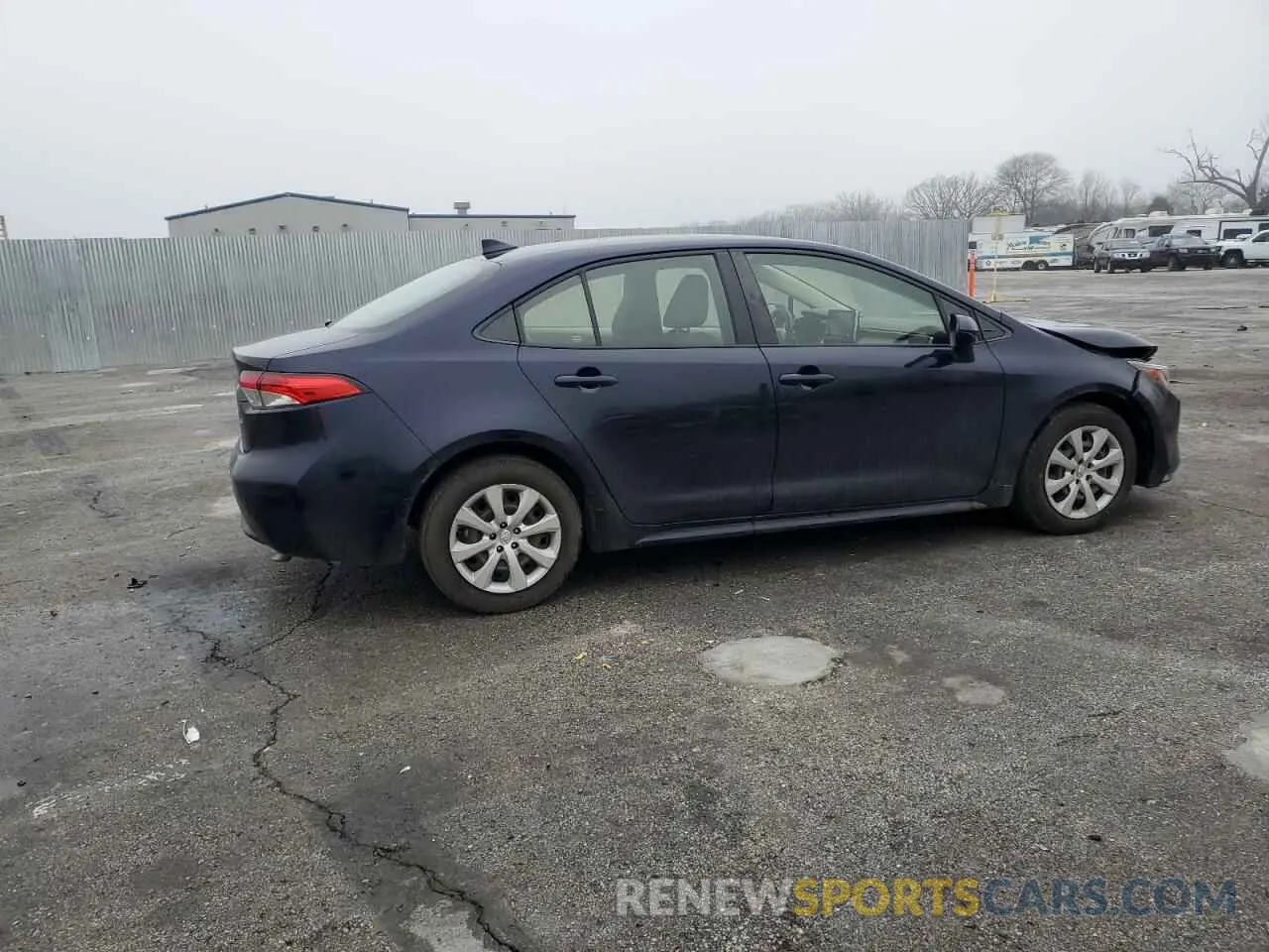 3 fotografías del automóvil dañado JTDEPMAE8MJ134984 TOYOTA COROLLA 2021