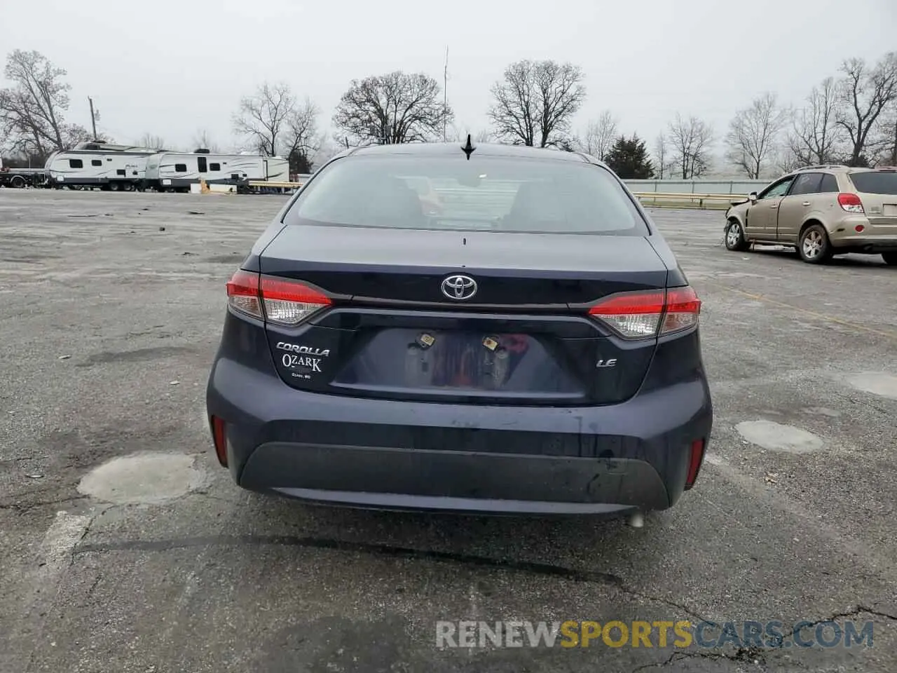6 fotografías del automóvil dañado JTDEPMAE8MJ134984 TOYOTA COROLLA 2021