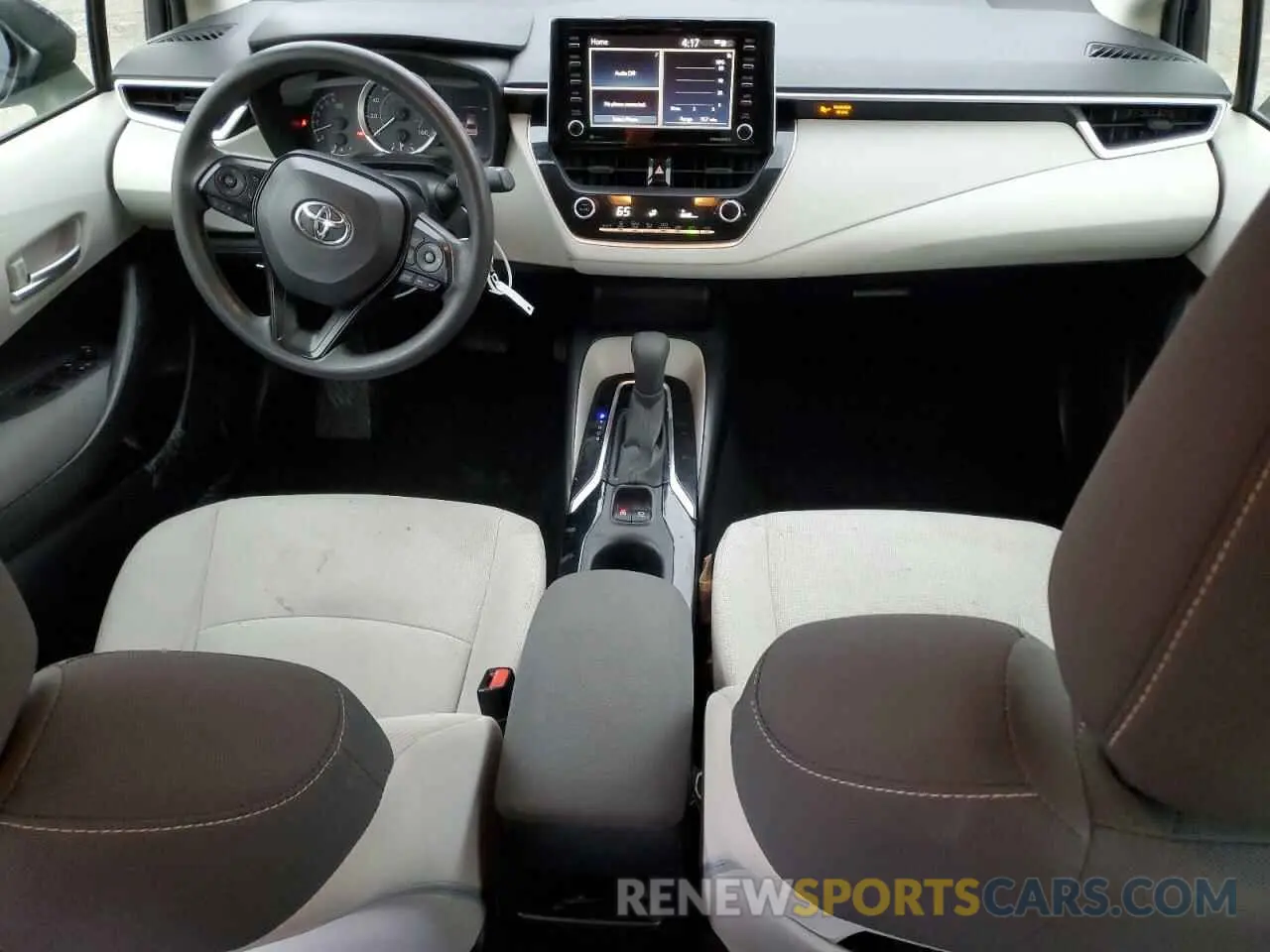 8 fotografías del automóvil dañado JTDEPMAE8MJ134984 TOYOTA COROLLA 2021