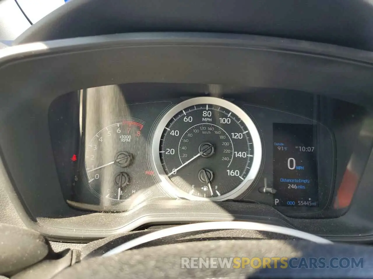 9 fotografías del automóvil dañado JTDEPMAE8MJ135830 TOYOTA COROLLA 2021
