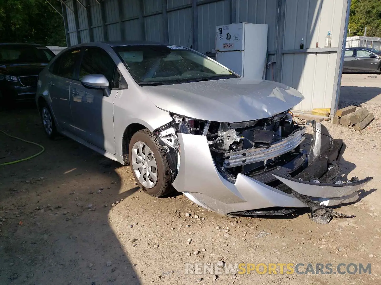 1 fotografías del automóvil dañado JTDEPMAE8MJ138310 TOYOTA COROLLA 2021