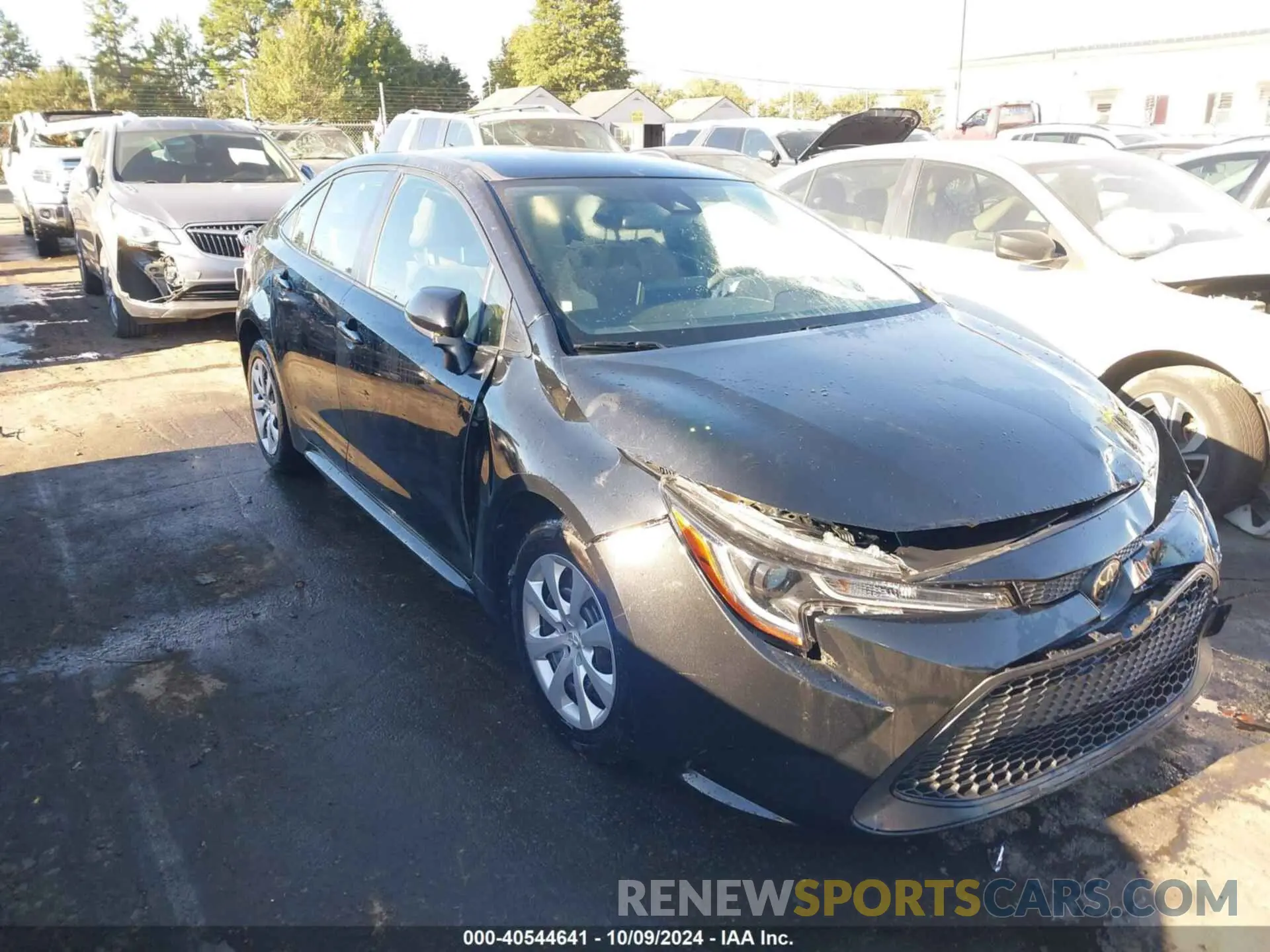 1 fotografías del automóvil dañado JTDEPMAE8MJ153681 TOYOTA COROLLA 2021