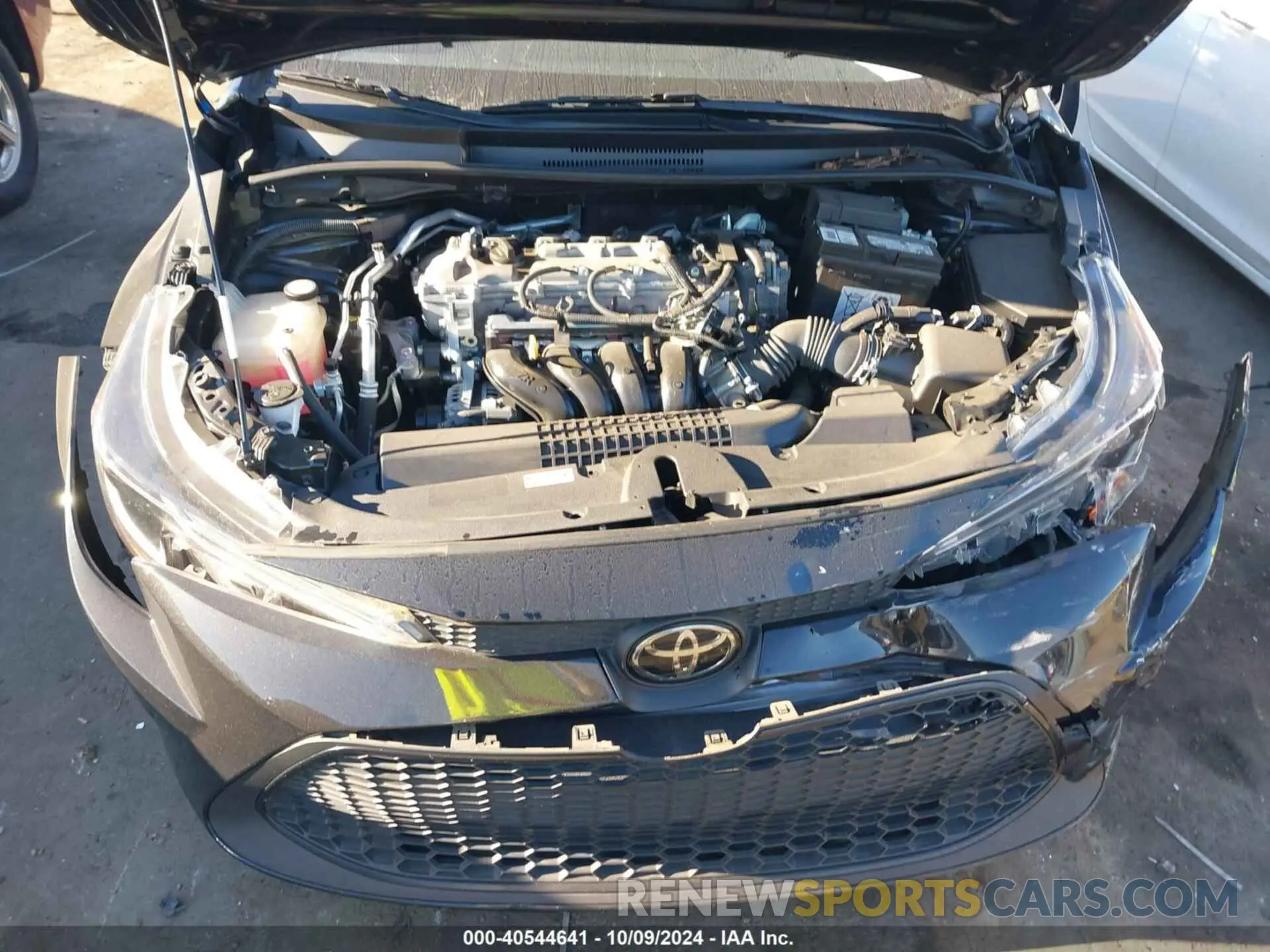 10 fotografías del automóvil dañado JTDEPMAE8MJ153681 TOYOTA COROLLA 2021